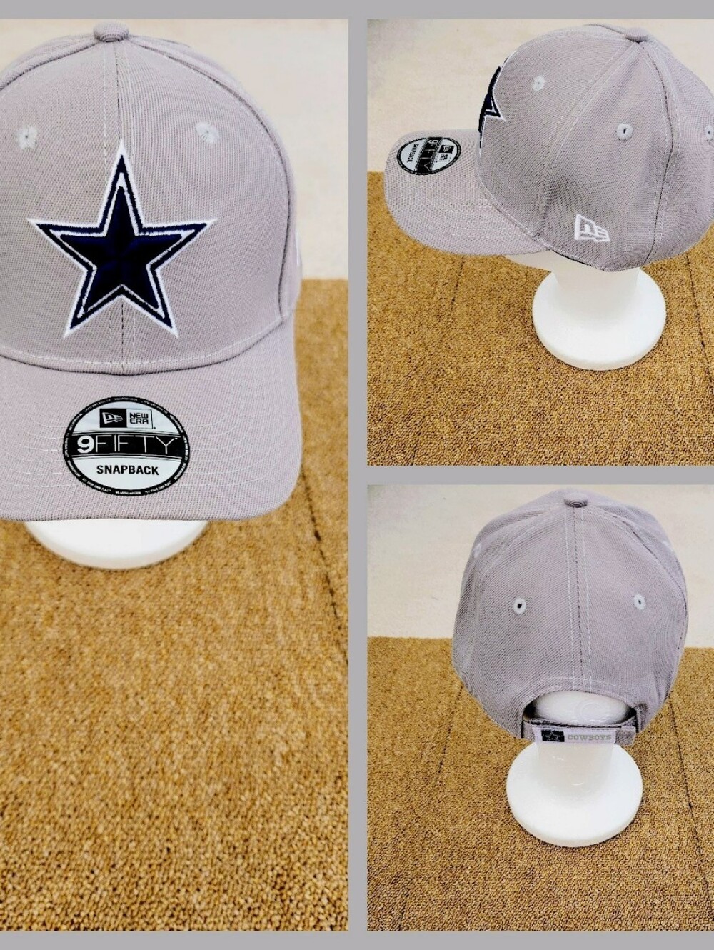 DALLAS COWBOYS NFL FOOTBALL STRAPBACK HAT.